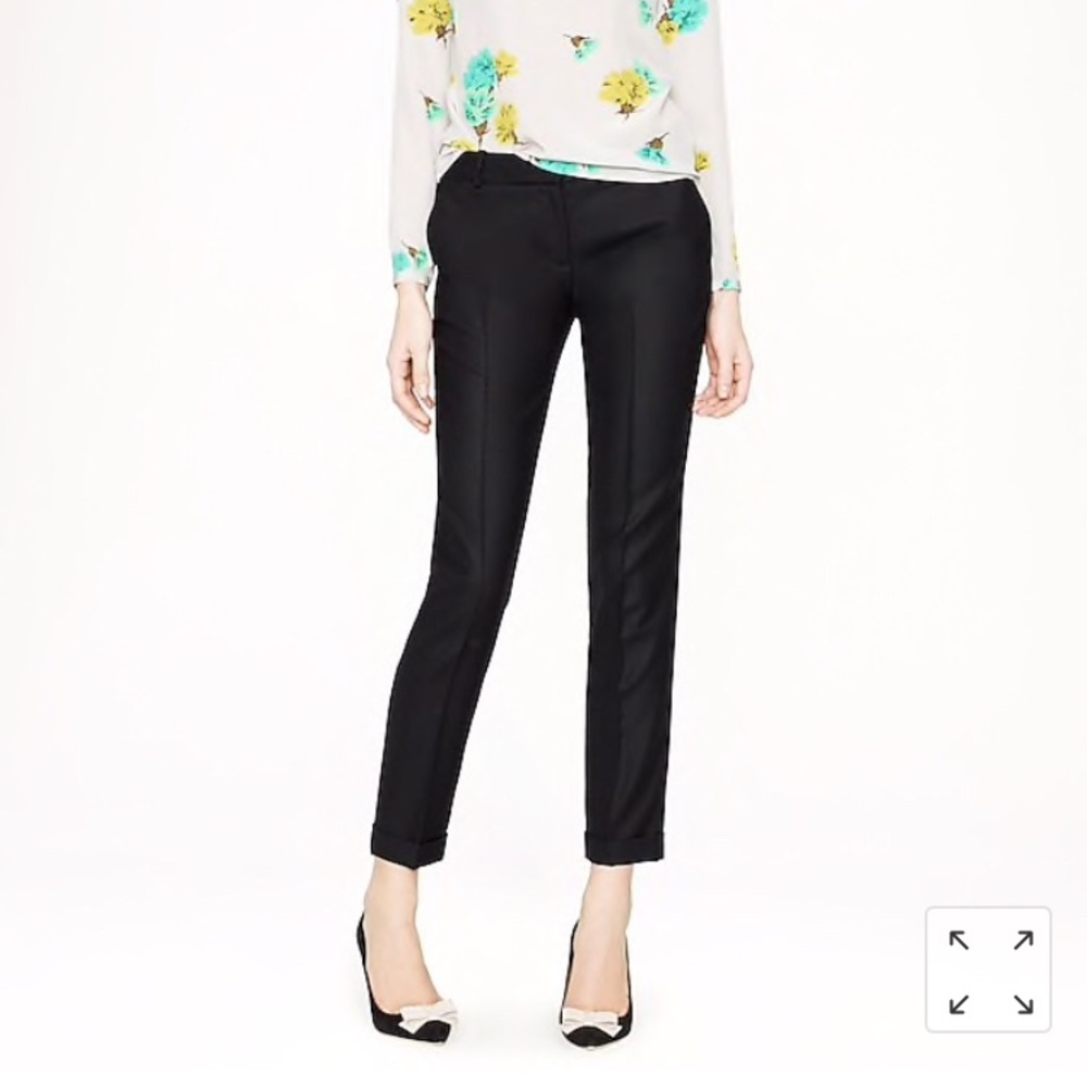 J. Crew Wool Cafe Capri (Size 0)